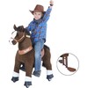 Chocolate Brown Horse, Medium - Ride-On - 2