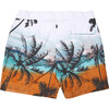 Men's Beach Band Swim Trunks, Long - Swim Trunks - 2