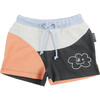 Full Color Block Shorts, Multi - Shorts - 1 - thumbnail