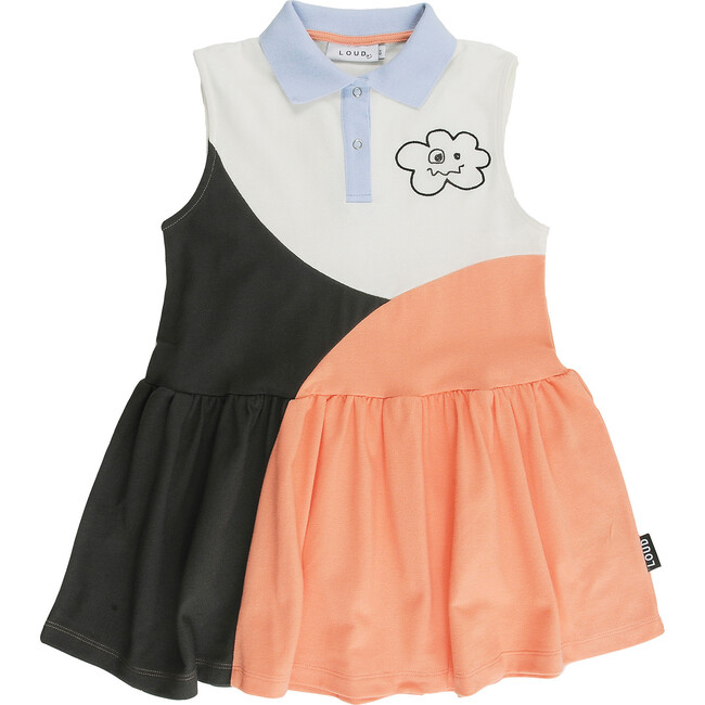Glow Sporty Dress, Colour Block