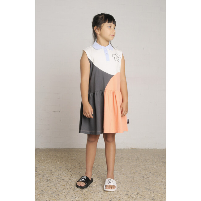 Glow Sporty Dress, Colour Block