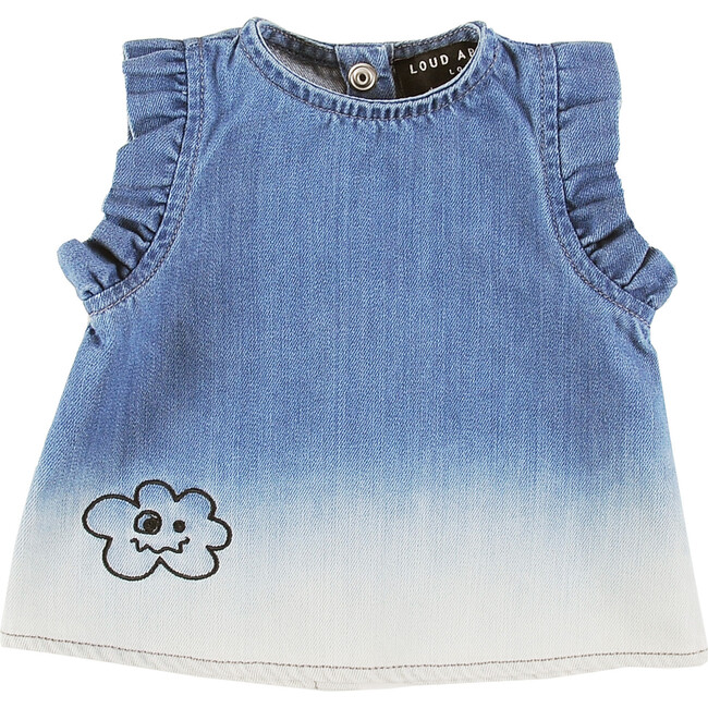 Playful Vest, Bleach Blue