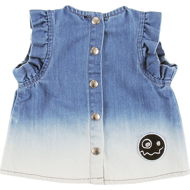 Playful Vest, Bleach Blue