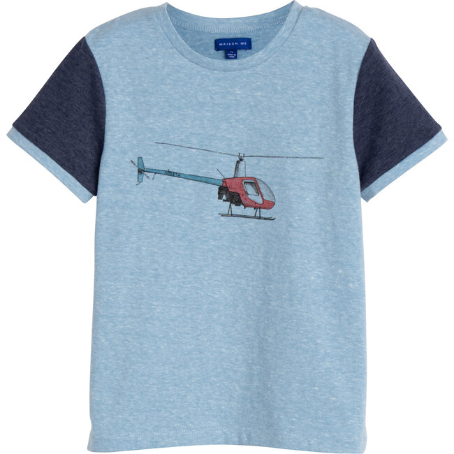 Ezra Graphic Tee, Helicopter