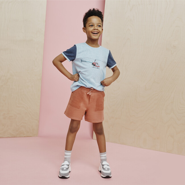 Ezra Graphic Tee, Helicopter