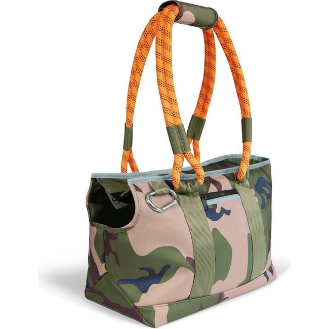 Commuter Dog Tote, Camo and Orange - Pet Carriers & Totes - 3