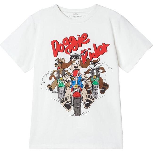 Doggie Riders T-shirt, White