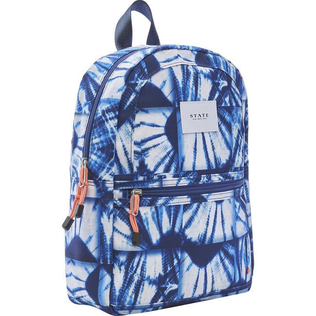 Mini Kane Backpack, Indigo Patchwork - Backpacks - 2