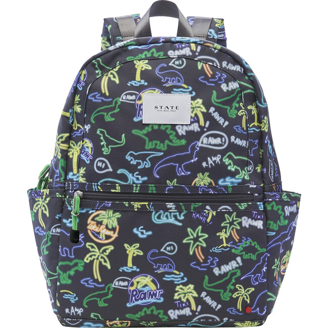 Kane Kids Backpack, Neon Dino