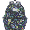 Kane Kids Backpack, Neon Dino - Backpacks - 1 - thumbnail