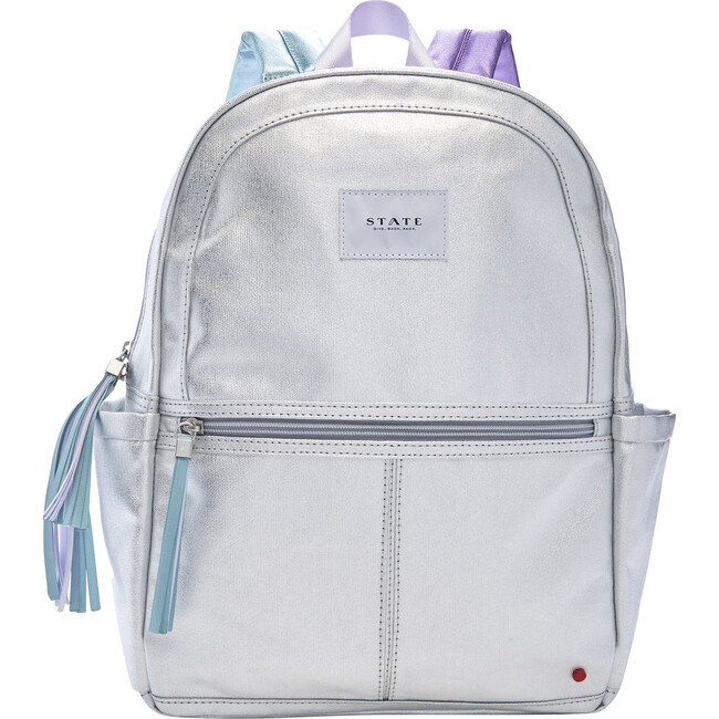 Kane Kids Backpack, Silver Multi - STATE Bags | Maisonette