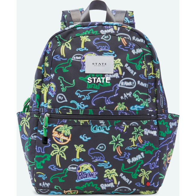 Kane Kids Backpack, Neon Dino - Backpacks - 5