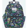 Kane Kids Backpack, Neon Dino - Backpacks - 5 - thumbnail