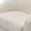 Madison Swivel Glider, Ivory Boucle - Nursery Chairs - 6 - thumbnail