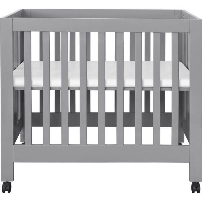 Origami Mini Crib, Grey - Cribs - 5