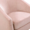 Madison Swivel Glider, Blush Velvet - Nursery Chairs - 5