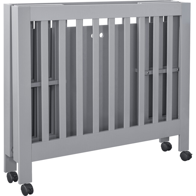 Origami Mini Crib, Grey - Cribs - 8