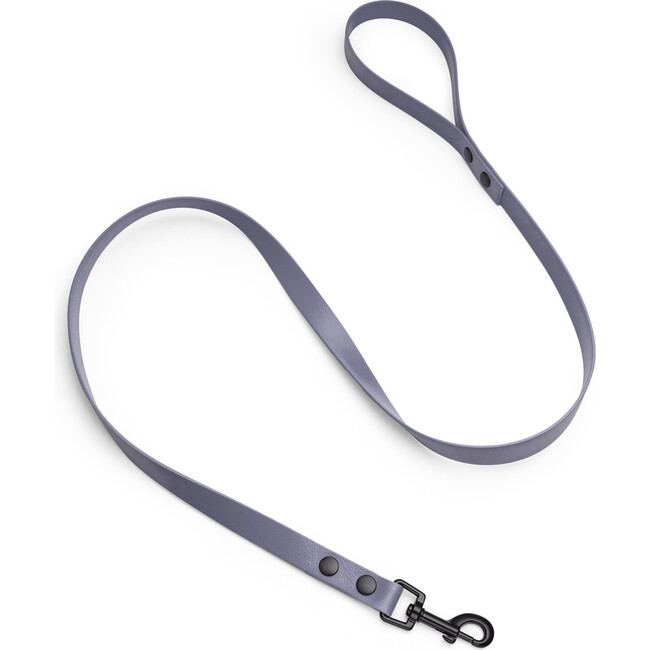 Leash, Matte Black and Grey - Collars, Leashes & Harnesses - 1