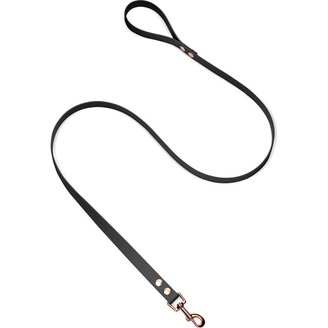 Leash, Rose Gold and Black