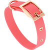 Collar, Rose Gold and Coral - Collars, Leashes & Harnesses - 1 - thumbnail