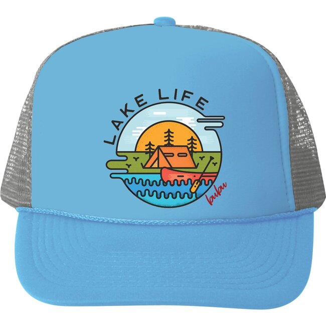 Lake Life Hat, Blue