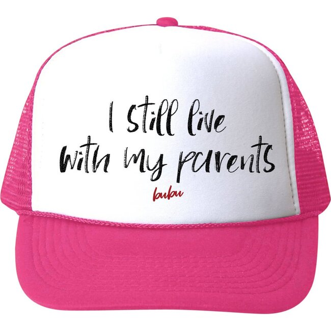 I Still Live With My Parents Hat, Pink
