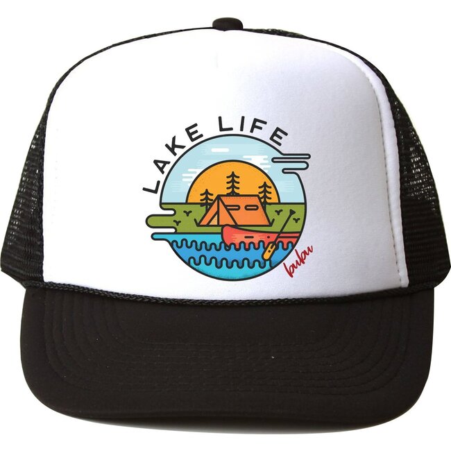 Lake Life Hat, Black