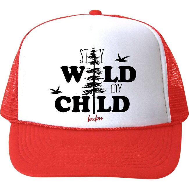 Wild Child Hat, Red - Hats - 1