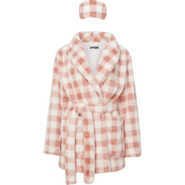 Women's Dawn, Pink Gingham - Robes - 1