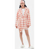 Women's Dawn, Pink Gingham - Robes - 2