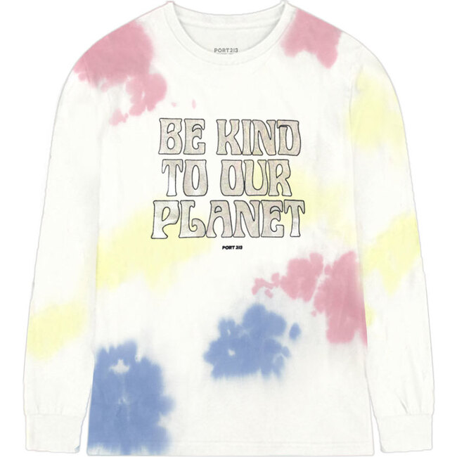 Planet Long Sleeve T-Shirt, Tie Dye