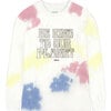 Planet Long Sleeve T-Shirt, Tie Dye - Tees - 1 - thumbnail