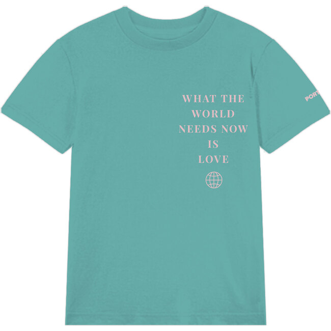 World Love T-Shirt, Spanish Moss