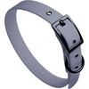 Collar, Matte Black and Grey - Collars, Leashes & Harnesses - 1 - thumbnail
