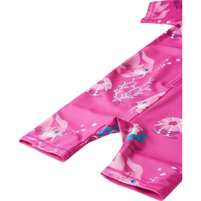 Atlantti Swim Overall, Pink - One Pieces - 3