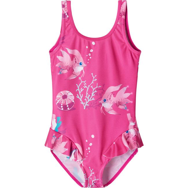 Korfu Swimsuit, Fuschia Pink