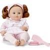 My Little Girl Polka Dot Pinafore, Light Skin - Dolls - 1 - thumbnail