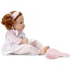 My Little Girl Polka Dot Pinafore, Light Skin - Dolls - 5