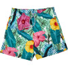 Tropi Leaf Men's Swim Trunks, Mid - Swim Trunks - 1 - thumbnail