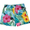 Tropi Leaf Men's Swim Trunks, Mid - Swim Trunks - 3