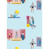 Barbie Great Shape Removable Wallpaper, Sky - Wallpaper - 1 - thumbnail