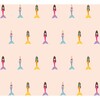 Barbie Mermaids Traditional Wallpaper, Peach - Wallpaper - 1 - thumbnail