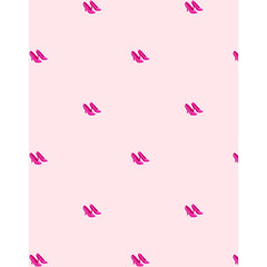 Pink Pumps' Wallpaper by Barbie™ - Hot Pink