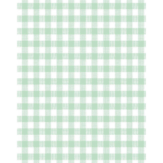 Barbie Gingham Removable Wallpaper, Aventurine