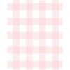 Barbie Gingham Removable Wallpaper, Ballet Slipper - Wallpaper - 3