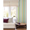 Barbie Bend & Snap Stripe Traditional Wallpaper, Aventurine - Wallpaper - 2