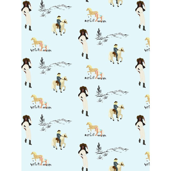 Barbie On The Ranch Removable Wallpaper, Sky