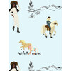 Barbie On The Ranch Traditional Wallpaper, Sky - Wallpaper - 3