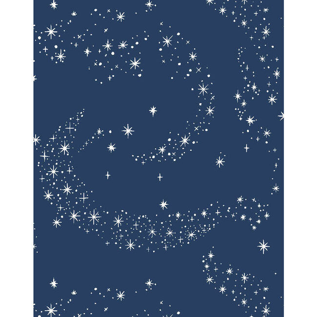 Barbie Stardust Removable Wallpaper, Navy - Wallpaper - 3