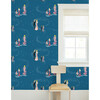 Barbie Starlight Barbie Removable Wallpaper, Cadet Blue - Wallpaper - 2